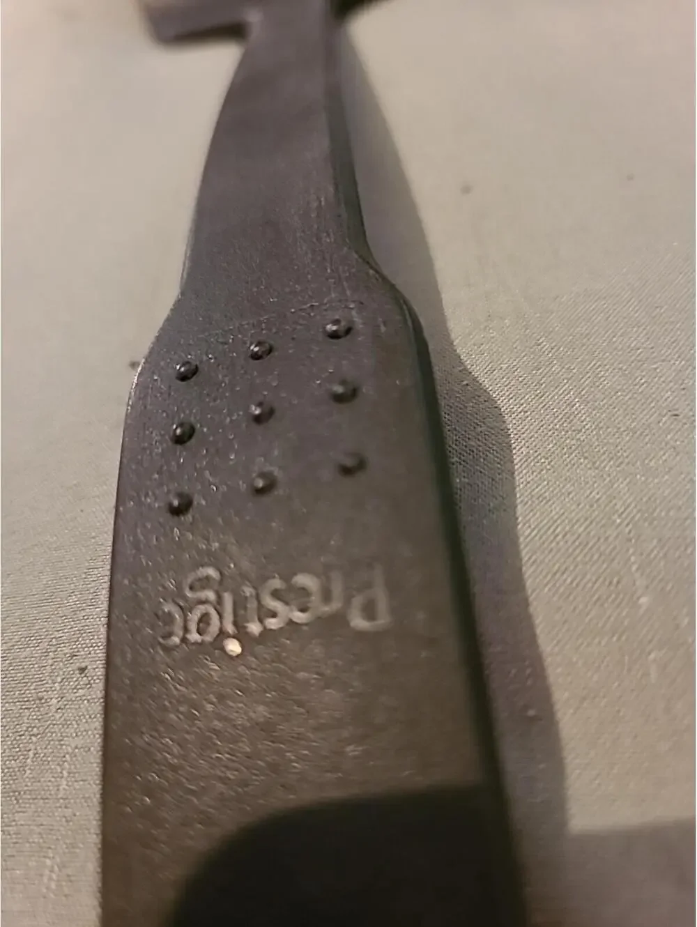 Prestige Black Nylon Slotted Cooking Spoon ~ Heat Resistant Up T0 410° F ~ 12
